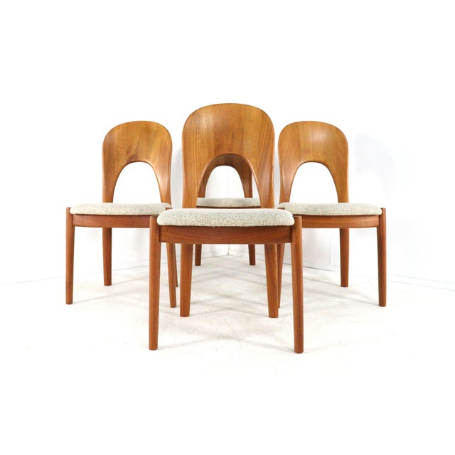 Brown Horve Chairs from Koefoed Morten, Set of 4 For Sale - Image 8 of 18