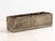 Gray Rectangular Concrete Stone Planter With Tudor Rose Pattern, England Mid 20th C. For Sale - Image 8 of 12