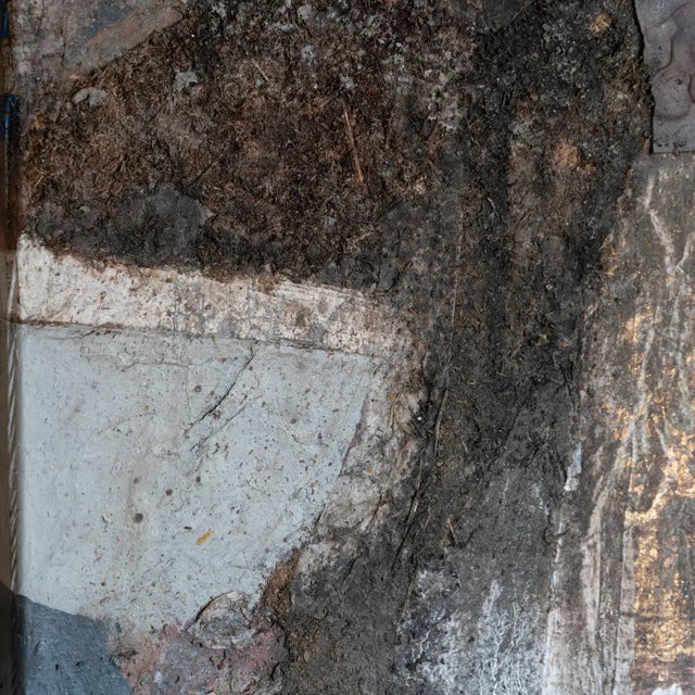 Suono di Autunno Abstract Mixed-Media Painting by Matteo Giampaglia For Sale - Image 4 of 8