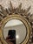 Spanish Revival Vintage Silver and Gilt Sunburst Mirrors – A Pair. Heavy Plaster Hollywood Regency / Spanish Revival For Sale - Image 3 of 6
