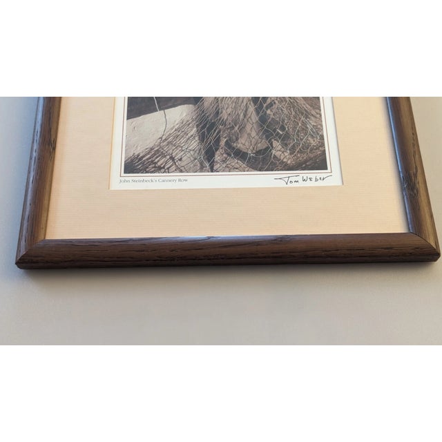 Vintage Photography Tom Weber "John Steinbeck's Cannery Row" Size 12"x15" For Sale In New York - Image 6 of 11