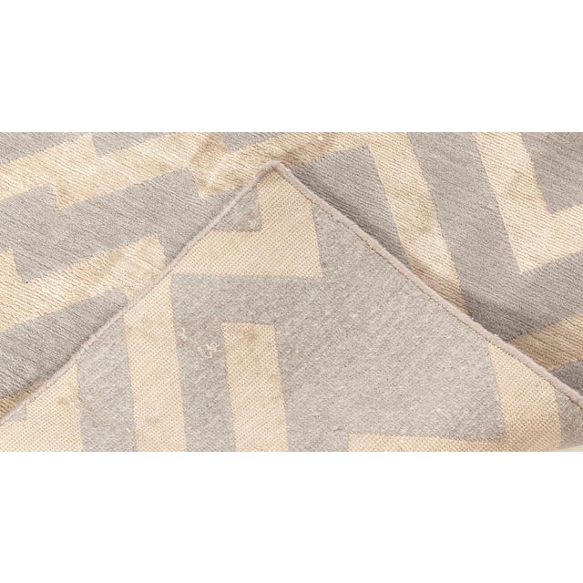 Early 21st Century Contemporary Rocky Peaks Geometric Rug by Doris Leslie Blau For Sale - Image 5 of 5