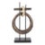 Boquin Circle Sculpture in Polyresin For Sale