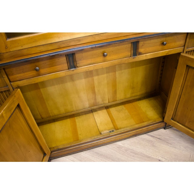 Wood French Cherry Bookcase from De Bournais, 2000s For Sale - Image 7 of 10