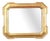 Golden Mirror in Gilded Wood For Sale