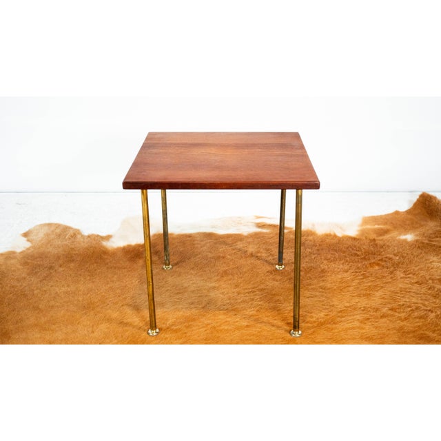 Vintage Danish John Stuart for France & Søn Teak Side Table For Sale In Boston - Image 6 of 15
