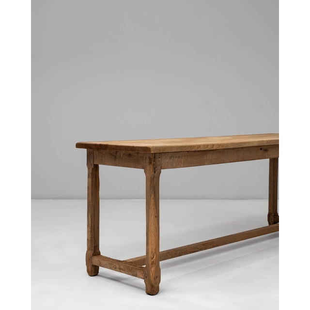 Wood 1900s French Oak Dining Table For Sale - Image 7 of 18