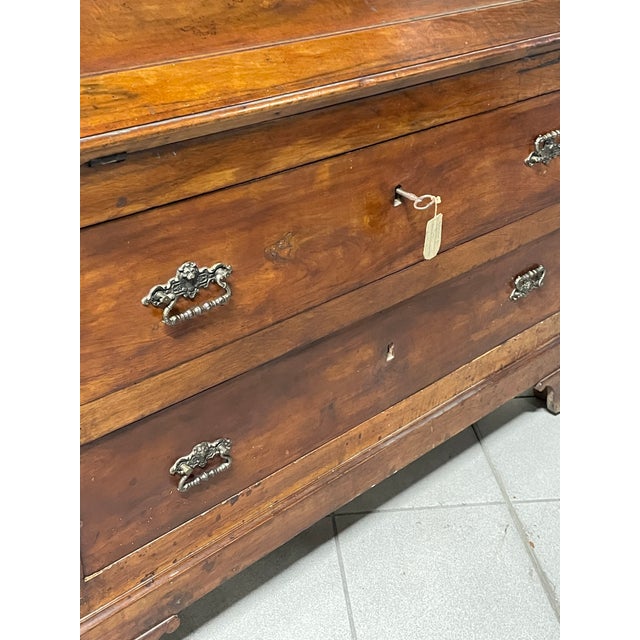 Antique 18th Century Italian Ribalta For Sale - Image 9 of 18