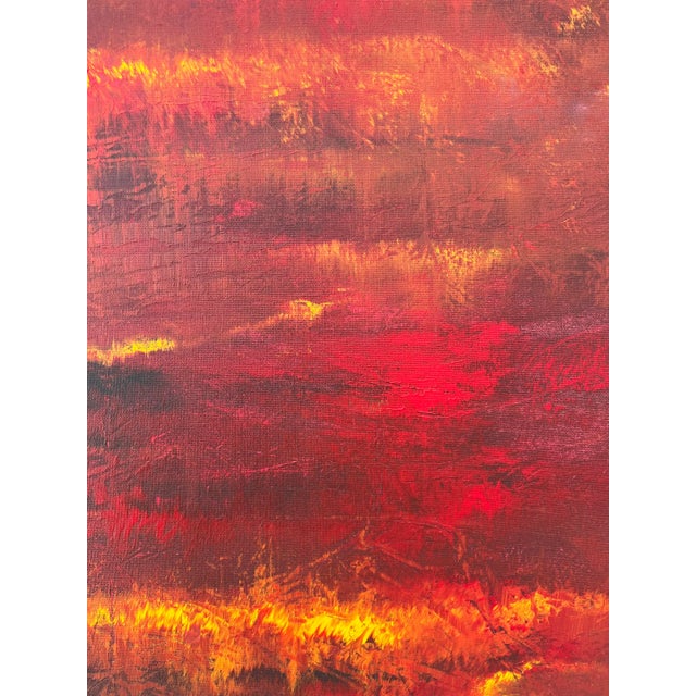 "Santa Ana" Contemporary Abstract Acrylic Painting by Nina Weintraub For Sale - Image 11 of 11