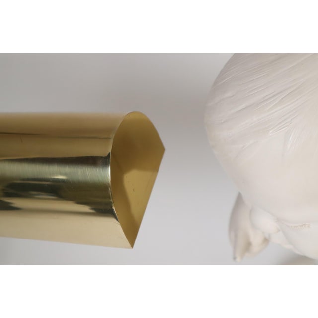 Minimalist Brass Desk Lamps in Brass from Sölken Leuchten, 1970s For Sale - Image 6 of 16