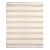 Schumacher Sequoia Stripe 9' x 12' Jute Rug in Natural For Sale