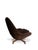A stunning Greaves and Thomas swivel egg chair in wonderful vintage condition. In rich chocolate tones the velvet covering...