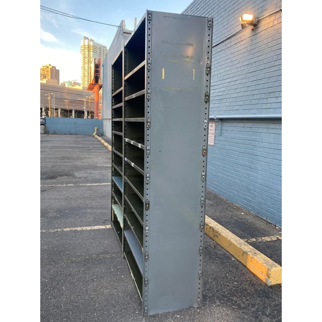1940s Industrial Library Shelving From Lyon Metal Products Chairish