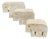 Travertine Elephants from Fratelli Manelli, 1970s, Set of 3 For Sale