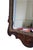 Wood Vintage Overmantle Wall Mirror in Gilt and Mahogany Veneer, 1920 For Sale - Image 7 of 9