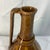Boho Chic Vintage Pottery Pitcher Vase With Shiny Brown Glaze Made in Poland For Sale - Image 3 of 7