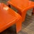 Set of 4 Stackable Fiberglass Quattro Gatti Tables by Mario Bellini for C & B Italia, 1970s For Sale In Milwaukee - Image 6 of 12
