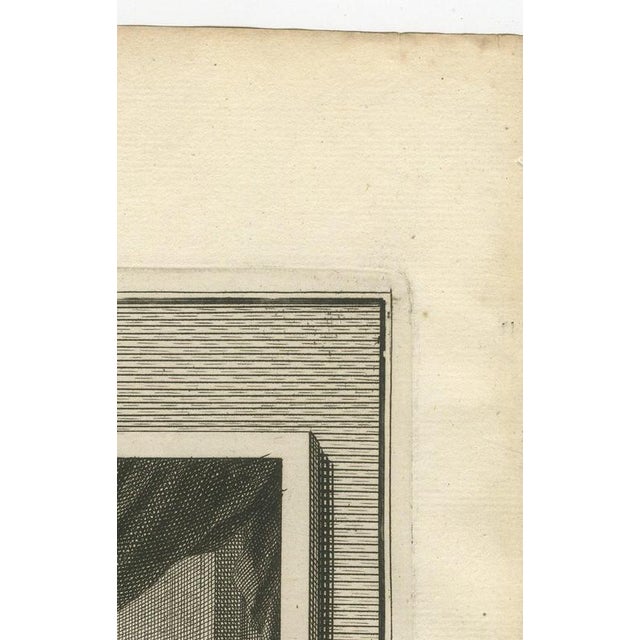 Beige Pieter Mortier, The Calling of Samuel and the Death of Eli, 1700, Engraving For Sale - Image 8 of 12