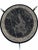 Etched Slate and Chrome Magellan World Map Side/End Table, 1970 For Sale - Image 4 of 8
