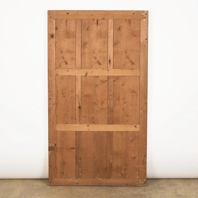 Glass 19th Century Rectangular Flower and Leaf Mirror For Sale - Image 7 of 9