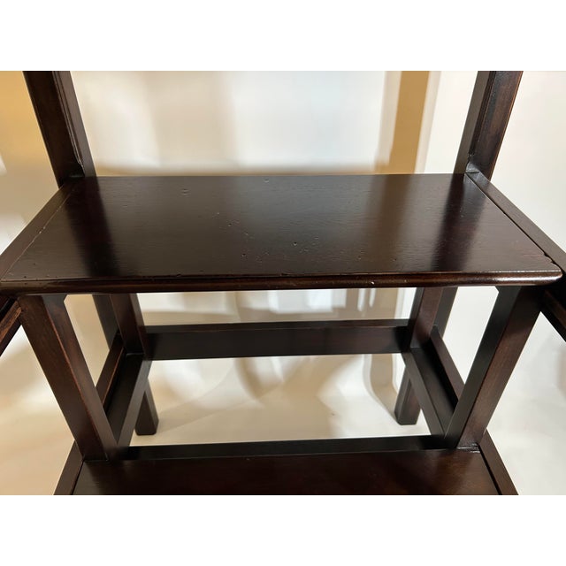 Wood 2010s Rose Tarlow Chippendale Table With Pull-Out Library Steps - 1 Piece For Sale - Image 7 of 16