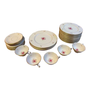 1950s Lenox Serving Dishes and Cups Set- 39 Pieces