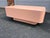1980 Pink Laminate Coffee Table, custom made by the original owner. Perfect for any space and great for coffee and books...