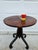 Primitive Round Wooden Pedestal Pub Table For Sale - Image 16 of 18