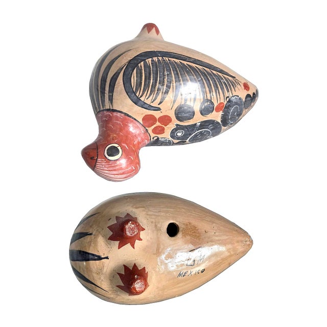 Mid 20th Century Tonalá Mexico Quail Figurine For Sale - Image 10 of 13