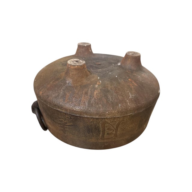 Late 18th Century 1900s Cast Iron Japanese Brazier For Sale - Image 5 of 5