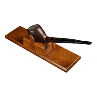 Mid 20th Century Figural Pipe Presentation Stand For Sale