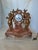 French 19th Century French Louis XV Style Gilt Bronze & Pink Marble Cherub Mantel Clock by Tiffany & Co For Sale - Image 3 of 12