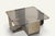 Coffee Table in Brushed Steel and Smoked Glass, 1970s For Sale - Image 12 of 14