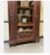 Wood Antique Art Nouveau Bookcase, 1910 For Sale - Image 7 of 12