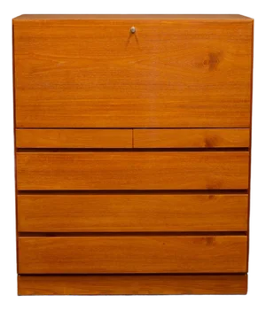 Mid-Century Arne Wahl Iversen Teak Desk c.1970