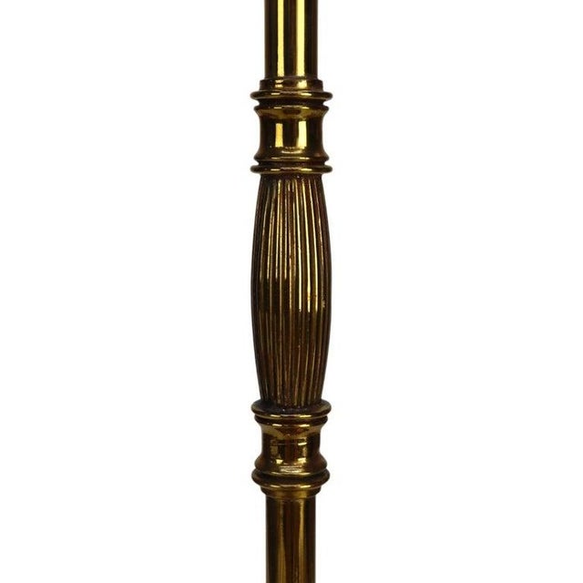 Neoclassical Brass Fireplace Tool Set C1920 For Sale - Image 10 of 17