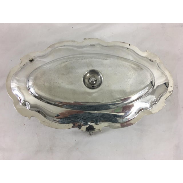 Early 20th Century French Sterling Silver Sauce Boat in Francis I Pattern With as Monogram For Sale - Image 5 of 7