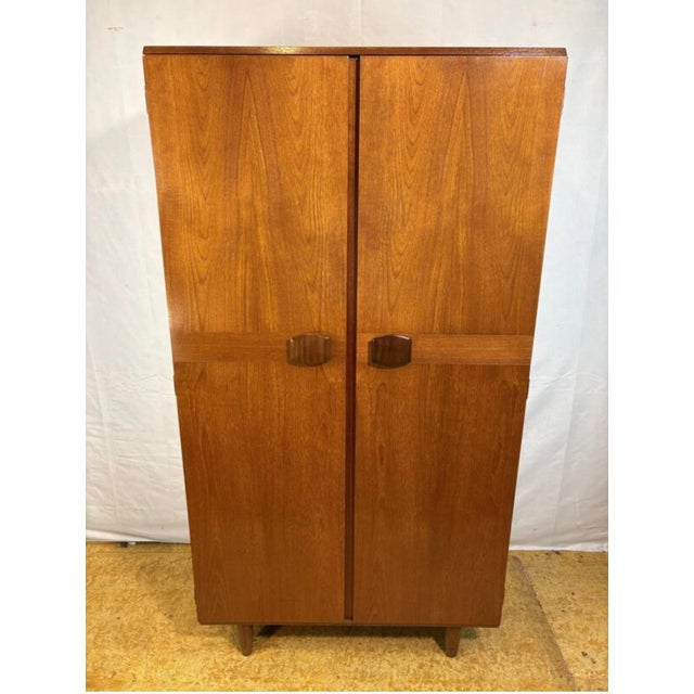 Vintage stonehill teak double wardrobe | 1960s | mid-century british design a superb mid-century vintage teak double...