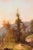 Hermann Dieste, Alpine Landscape, 1980s, Oil Painting on Wood, Framed For Sale - Image 7 of 9