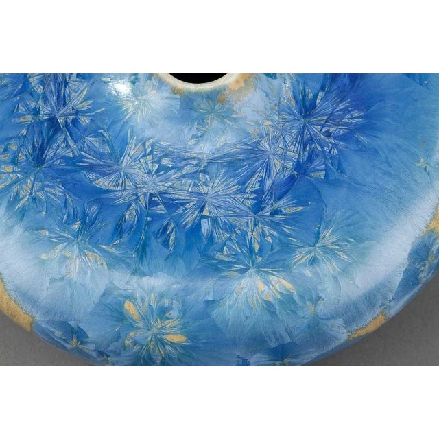 Small German Ceramic Vase, 1960s For Sale - Image 12 of 17