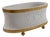 Bruner Cream Oval Planter For Sale