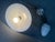 White Antique Adjustable Opaline and Porcelain Pendant Lamp, 1930s For Sale - Image 8 of 10