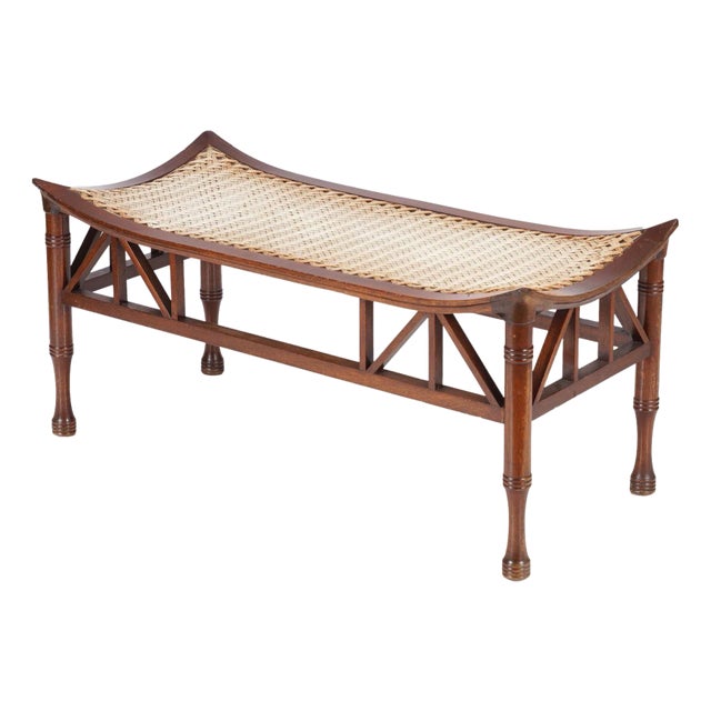 Double Thebes Stool by Liberty of London, C. 1870-1900 For Sale