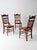 Antique Eastlake Revival Cane Seat Dining Chairs Set of 3 For Sale - Image 16 of 16