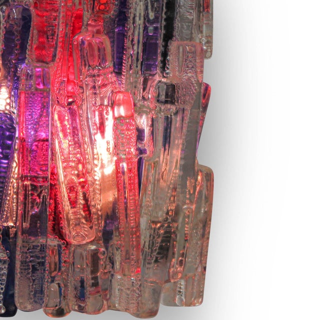 Late 20th Century Mid-Century Claus Bolby Acrylic Wall Sconce For Sale - Image 5 of 7