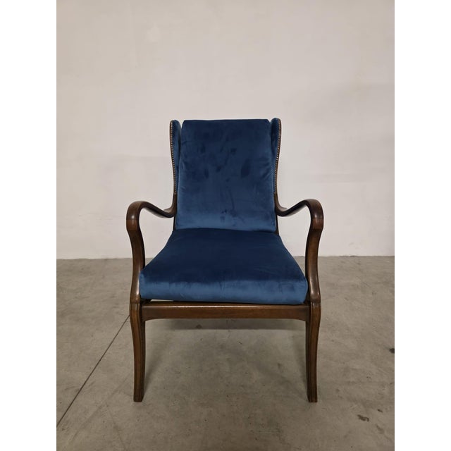 Armchair attributed to Gigiotti Zanini, 1930s For Sale - Image 10 of 11