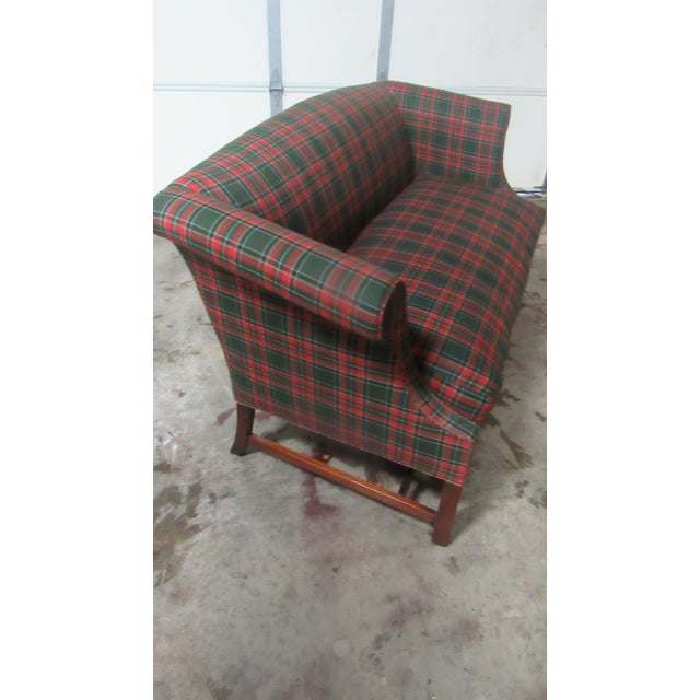 1980s Southwood Settee Designer Loveseat Couch For Sale - Image 9 of 10