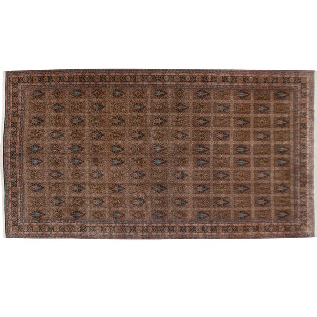 Vintage Bulgarian Tabriz Design Rug - 11'11" X 21'7" For Sale