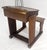 Wood Primitive Antique Varnished Chestnut Lift Top Child Desk Secretary w/Bench NICE! For Sale - Image 7 of 17