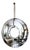 Collimate Silver Hanging Wall Mirror by GTG Design Couture For Sale